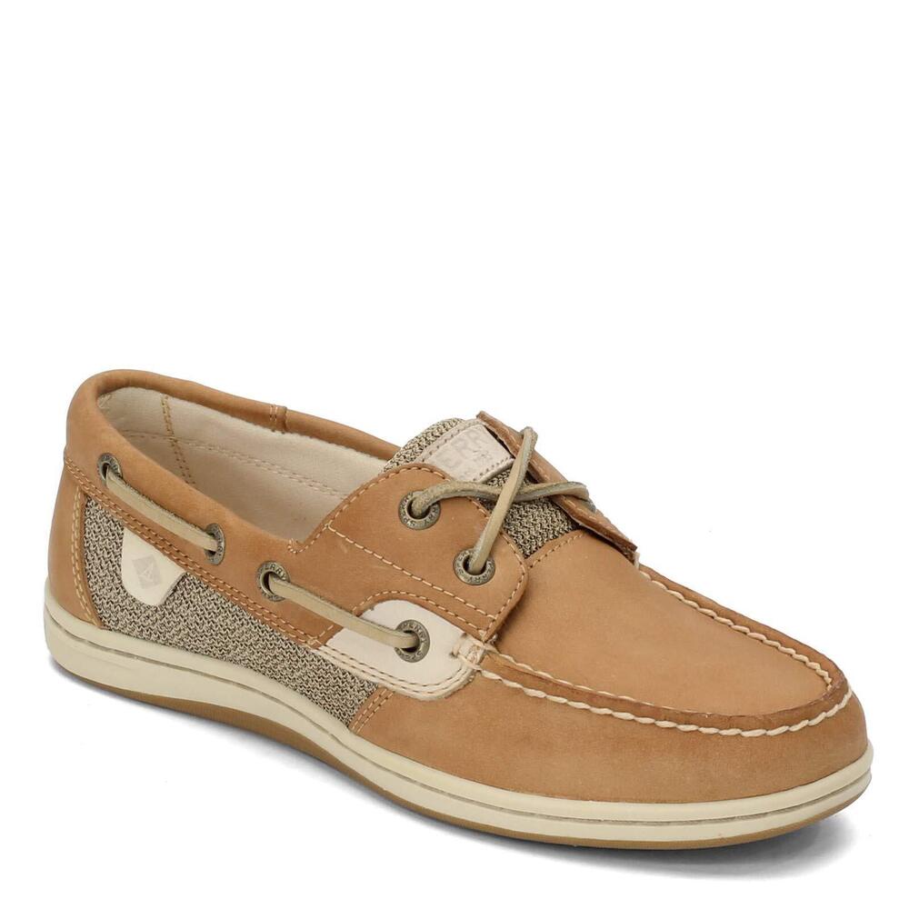 NEW SPERRY WOMENS KOIFISH BOAT SHOE, BLACK/BLACK, 7.5 US - Picture 2 of 5